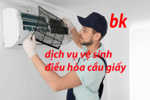 dịch vụ vệ sinh điều hòa cầu giấy