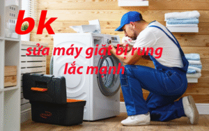 sửa máy giặt bị rung lắc mạnh