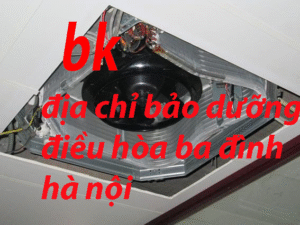 địa chỉ bảo dưỡng điều hòa ba đình hà nội