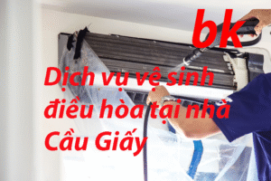 Dịch vụ vệ sinh điều hòa tại nhà Cầu Giấy