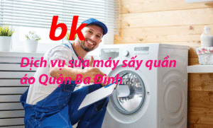 Dịch vụ sửa máy sấy quần áo Quận Ba Đình